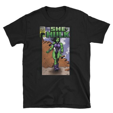 SHE-HULK COVER - Short-Sleeve Unisex T-Shirt