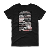 Women's Movie Tee - Black short sleeve t-shirt