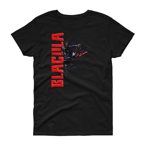 BLACULA - Women's Black short sleeve t-shirt