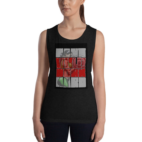 WANT MUSCLE? - Ladies’ Muscle Tank