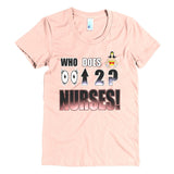 Heroic Nurses Women's Crew Neck Crew Neck Tee