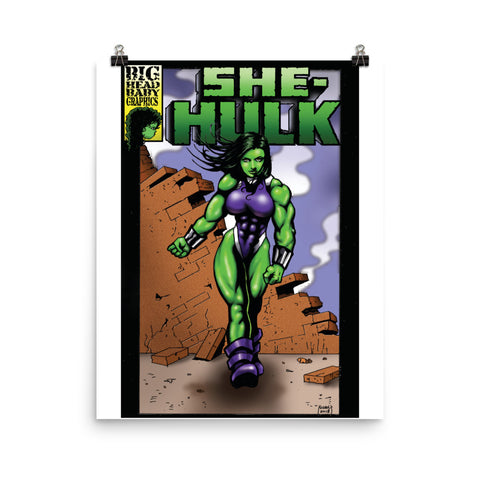 SHE-HULK COVER - Poster