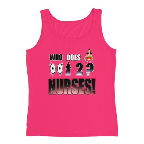 Heroic Nurses Ladies' Tank