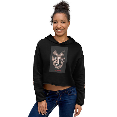 Blacula Crop Hoodie